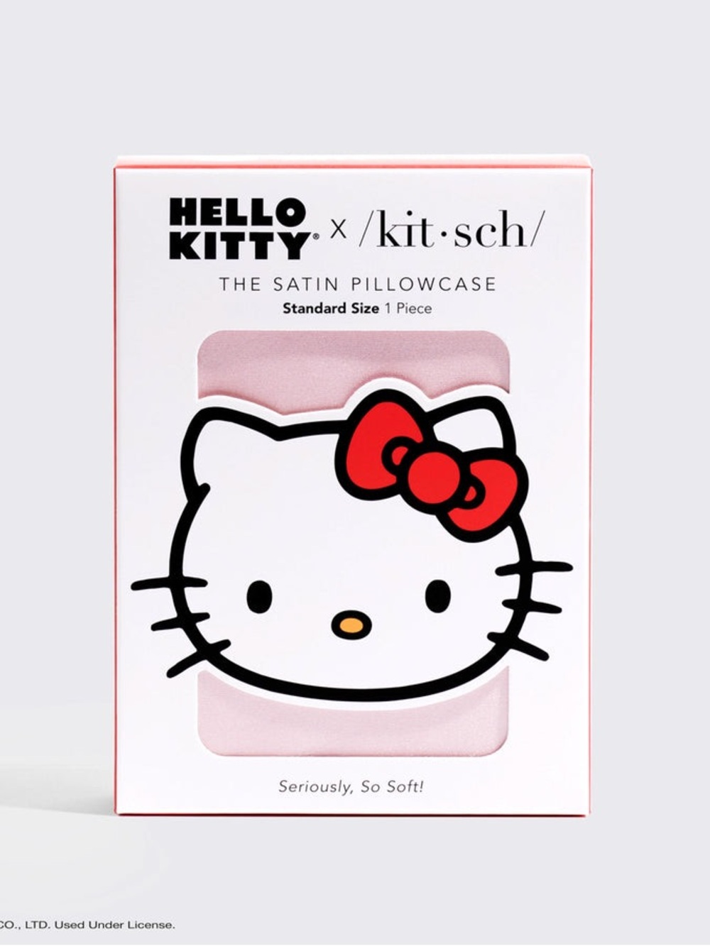 Hello Kitty x Kitsch Pink The Satin Pillowcase - NWT